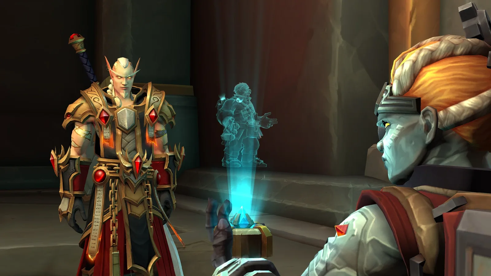 LOOTOVORE Guides WoW – Visuel officiel de la campagne Retour à Dornogal de la mise à jour Échos du Noyau-monde