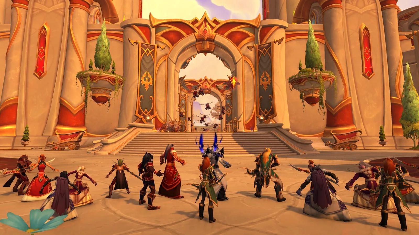 LOOTOVORE Guides WoW – Visuel officiel des invasions des Aqir