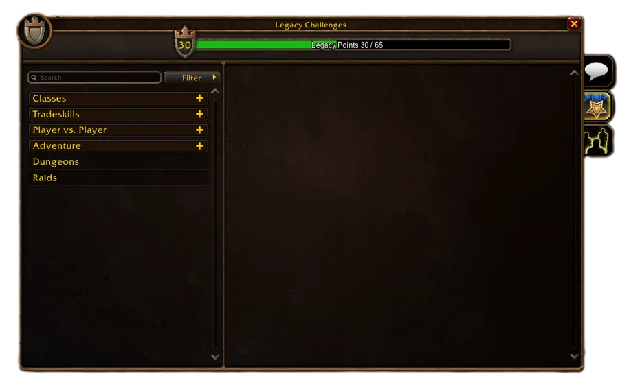 LOOTOVORE Guides WoW – Visuel officiel du système d'héritage de WoW Forever