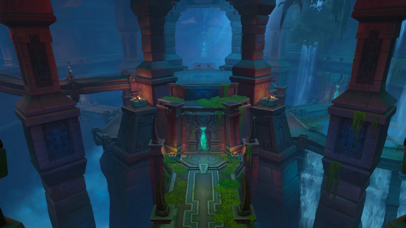 LOOTOVORE Guides WoW – Visuel officiel du labyrinthe de Kindo'jan, complexe funéraire amani
