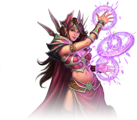 LOOTOVORE Guides WoW – Illustration officielle du Mage Arcanes