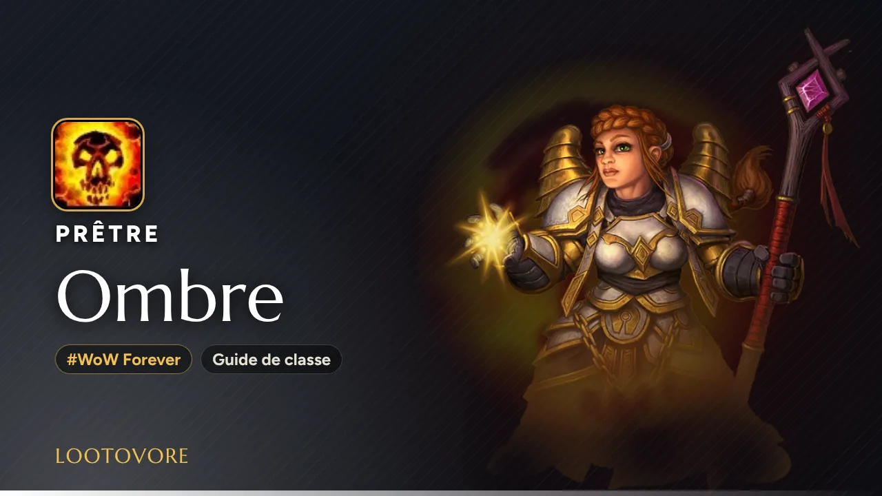 LOOTOVORE Guides WoW – Illustration du guide Prêtre Ombre WoW Forever