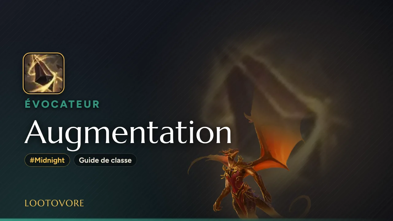 LOOTOVORE Guides WoW – Illustration du guide Évocateur Augmentation Midnight
