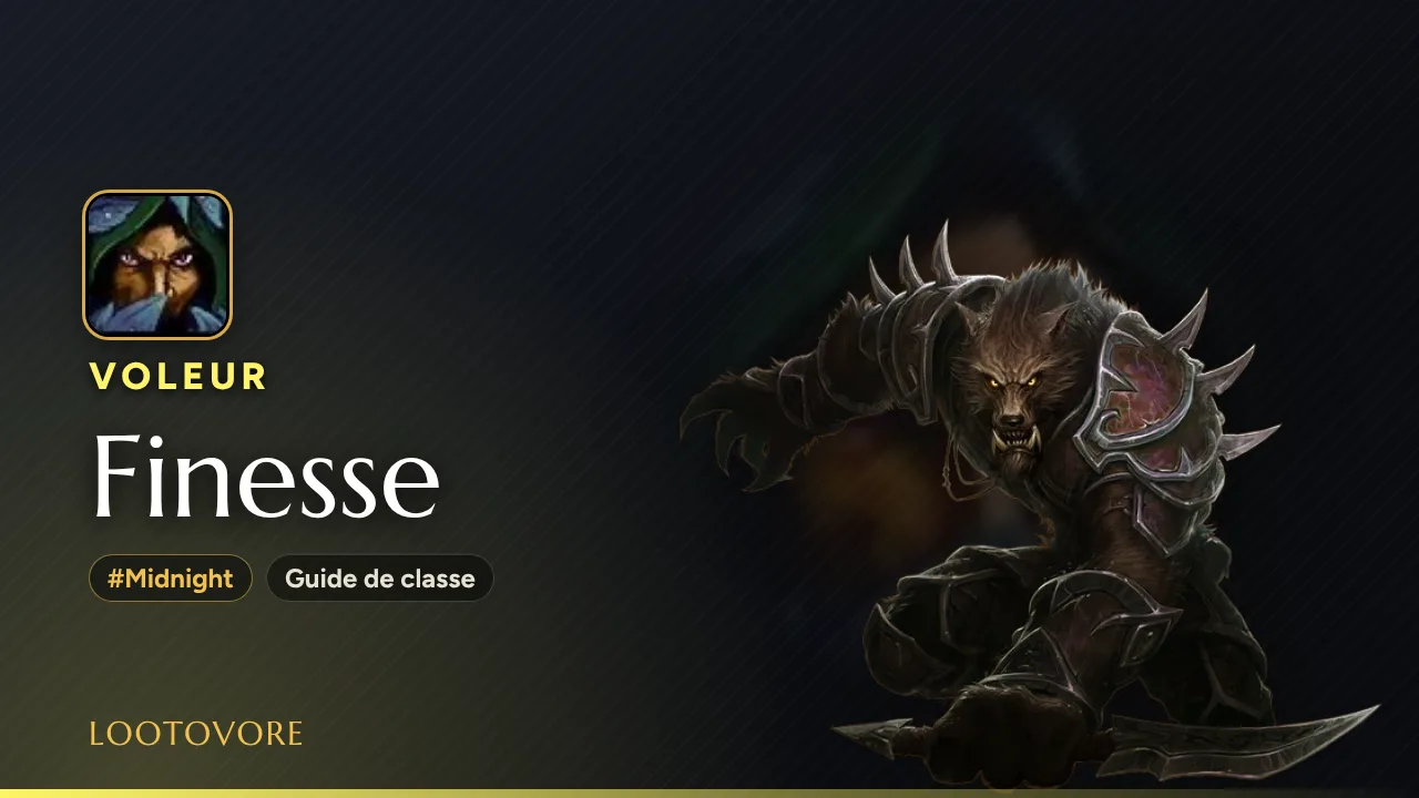 LOOTOVORE Guides WoW – Illustration du guide Voleur Finesse Midnight