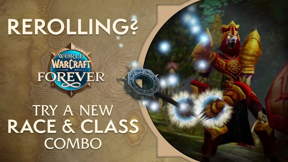 LOOTOVORE Guides WoW : miniature de la vidéo « WoW Forever : les nouvelles combinaisons de races et de classes »